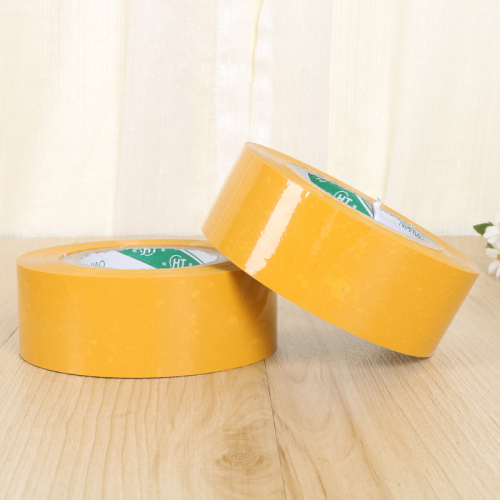 wholesale yellow tape transparent sealing tape beige sealing tape packaging adhesive paper tape