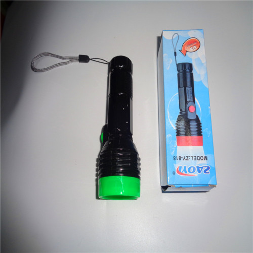 Gift ZY-818 Flashlight Luminous Pendant Led Keychain Small Night Lamp Stall Supply Factory Direct Sales