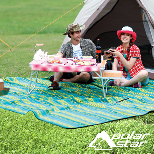outdoor moisture-proof mat multi-person beach mat floor mat 270*270 extra-large thickened picnic mat