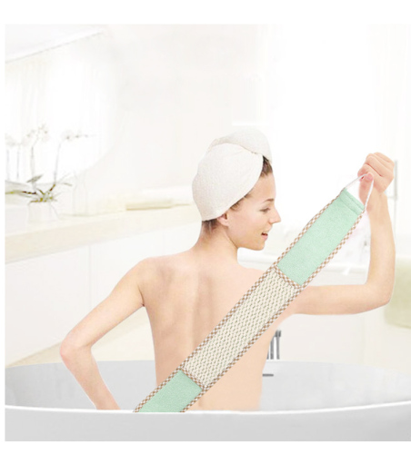 [Qingzhi] Mesh Sponge Set Bath Towel Three-Piece Set in Stock Direct Selling Factory Direct Sales Bath Gadget