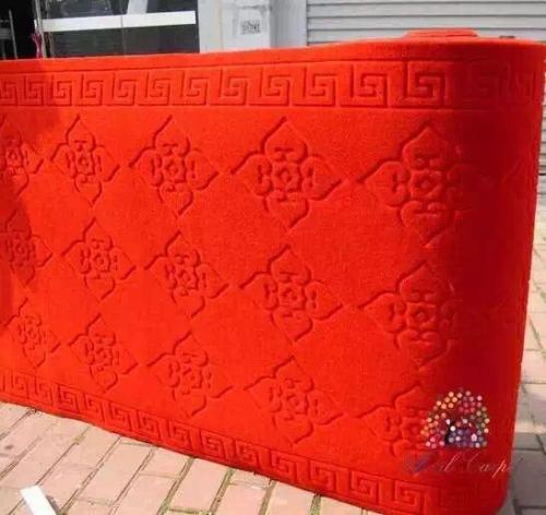 Red Sun Carpet Household Runner Rug Gate Non-Slip Mat Waterproof Gasket Red Carpet