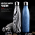 New creative coke bottle stainless steel thermos flask for wood-grain men and women bowling