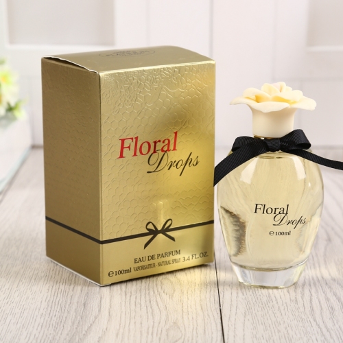 Export Floral Drops Perfume for Women 100ml Long-Lasting Light Perfume Flowering and Fruiting Fragrance