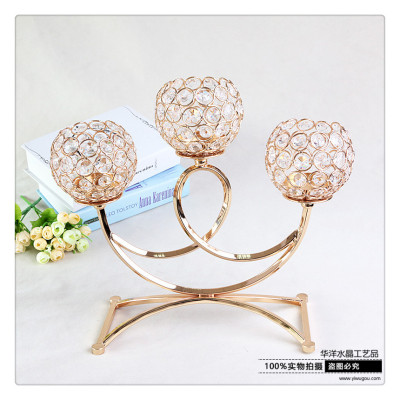 Supply High End Crystal Candlestick Creative Crystal Candlestick
