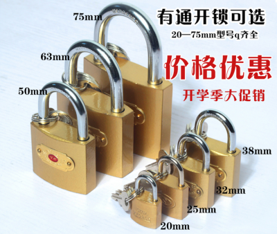 New Sheng Pan Xiaoli thin imitation copper lock 253238506375