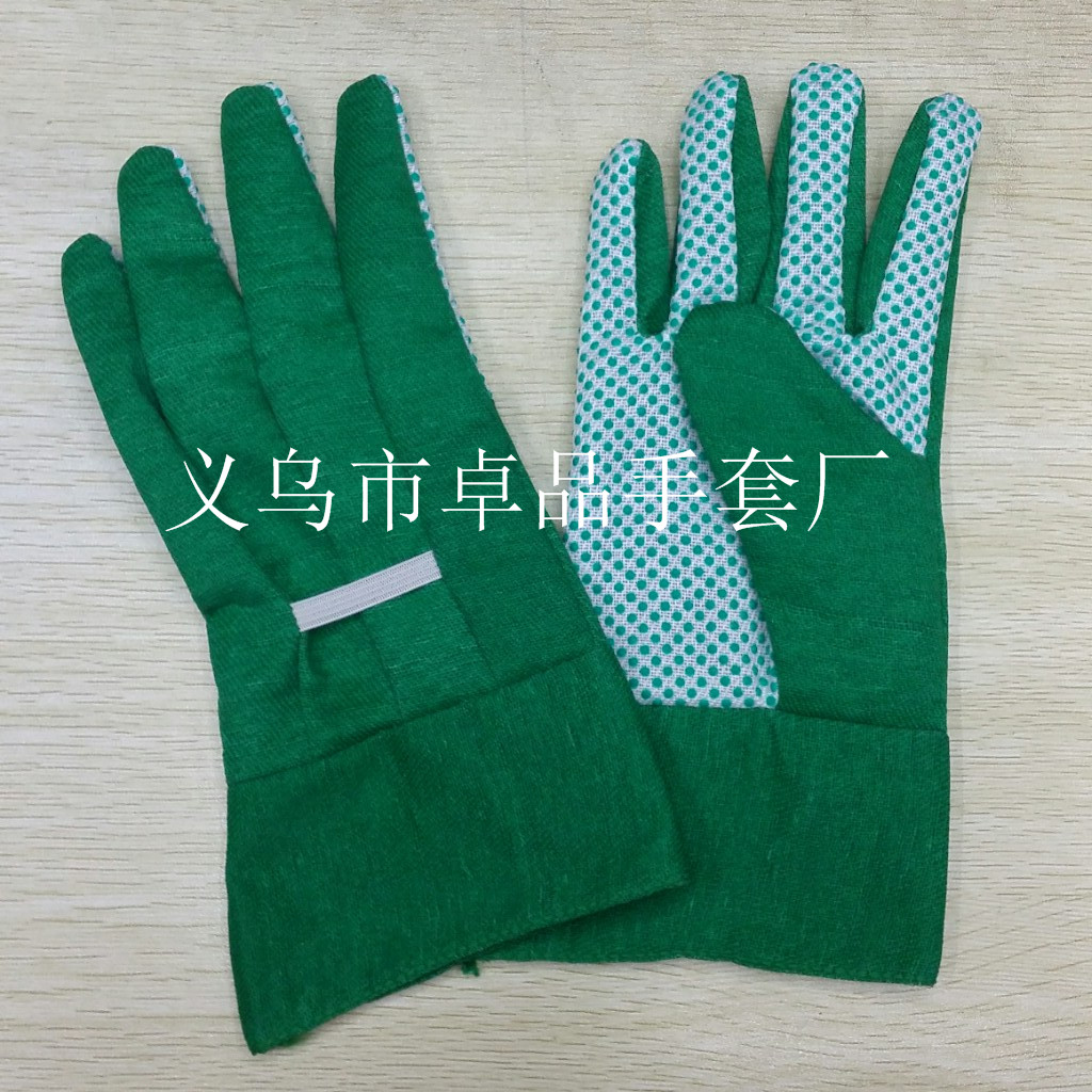 canvas garden gloves