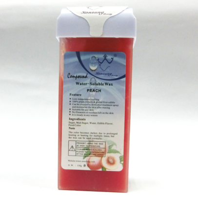 100% plant extract peach flavor 150g water soluble wax  MSDS