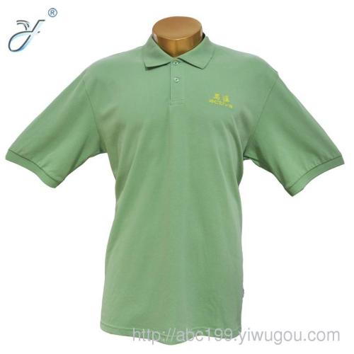 Factory Gift Advertising Shirt plus Size Casual T-shirt Work Clothes Mesh Polo Shirt Mint Green