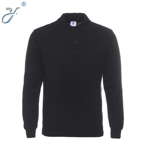 Factory Wholesale Customized Color Activities Casual Autumn Long Sleeve Polo Shirt 