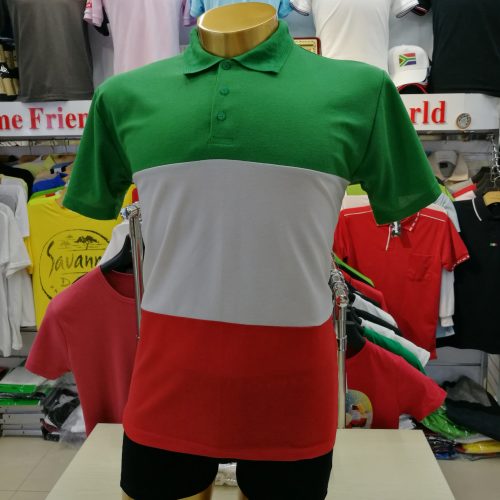 Manufacturer wholesale Custom Activities Casual Sports Flag Stitching Polo Shirt