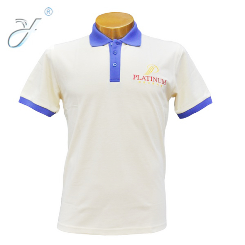 factory wholesale customized leisure sports high-end embroidery logo contrast color polo shirt
