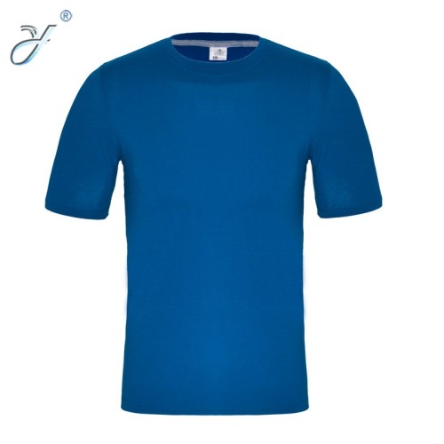 Factory Wholesale Custom Activity Casual Short Sleeve Pure Cotton Breathable T-shirt in Contrast Color
