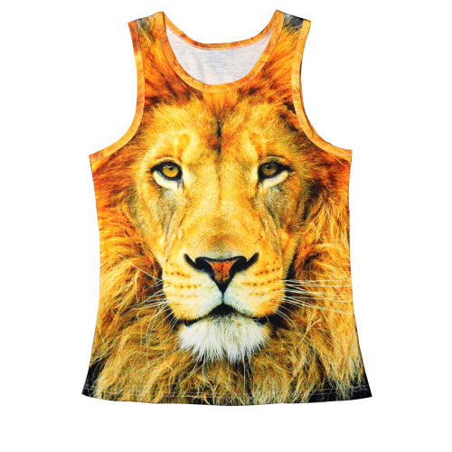 factory wholesale custom activities casual sublimation pattern quick-drying vest