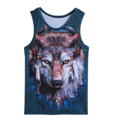 factory wholesale custom activities casual sublimation pattern quick-drying vest