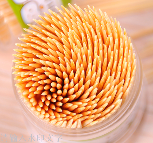 natural environmental protection bamboo toothpick household bottled toothpick