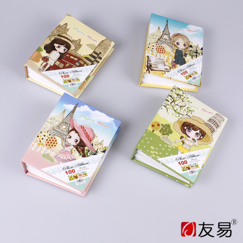 Youyi New Product Renli No Box Cartoon Album 4R100 standard 6-Inch Simple Photo Album