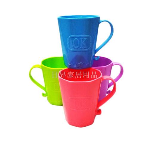 Octagonal Cup with Handle OK Gift Advertising Cup RS-200269