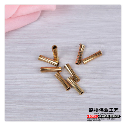 Batch Flower Tube DIY Jewelry Decoration Material Clothing Accessories Jewelry Copper Parts