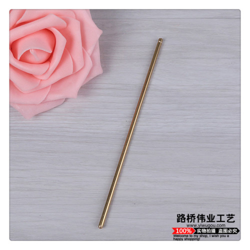 3*125 Long Hair Stick Hairpin Rod Hairpin Copper Metal Rod