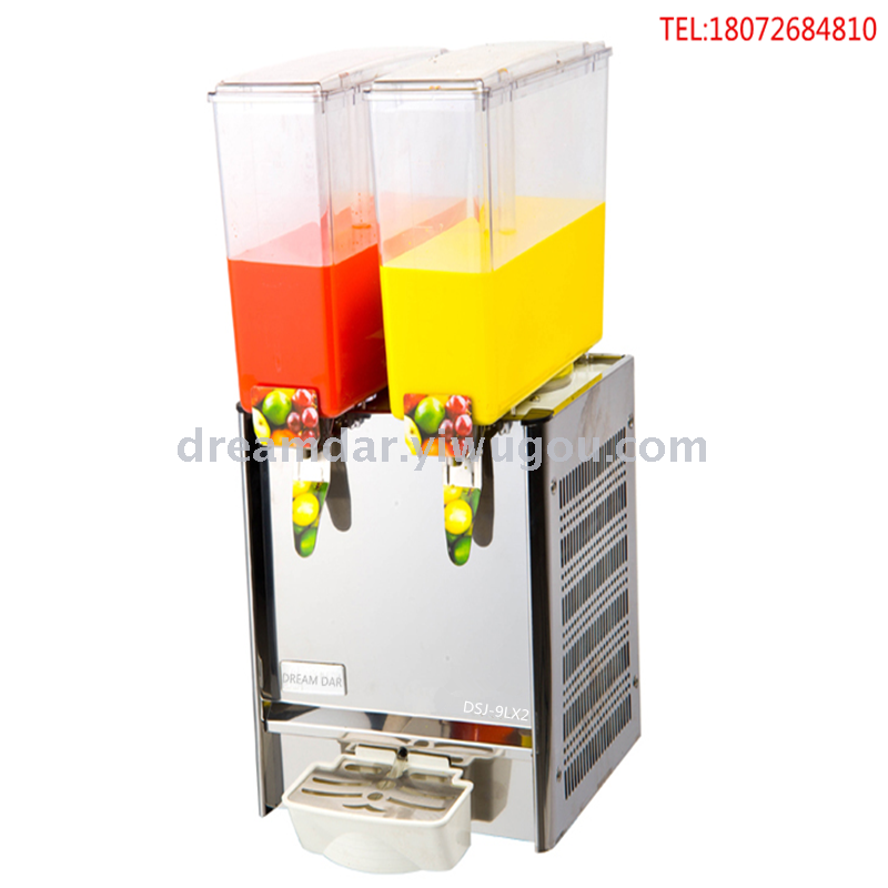 Supply 18L two cylinders single cold stirring juice machine cold drinks