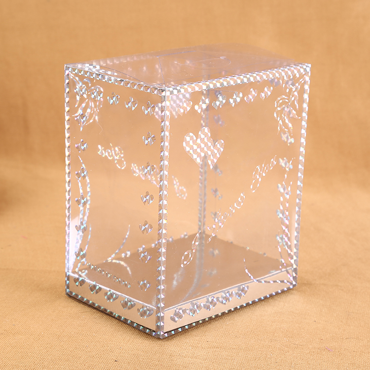Packaging box manufacturers custom PVC transparent packaging plastic European candy boxes can be cus