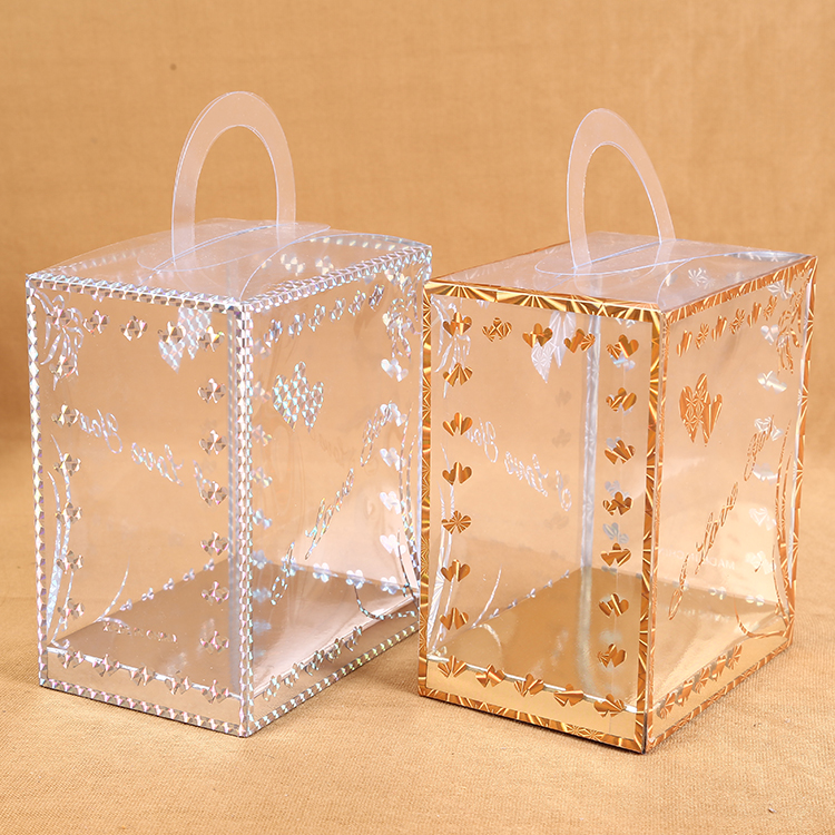 Packaging box PVC packaging box PET transparent environmental protection box PP bronzing plastic can