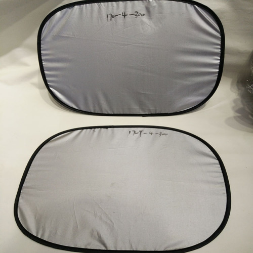 Wholesale Car Sun Block Silver-Coated Cloth One-Pair Package 44 * 36cm
