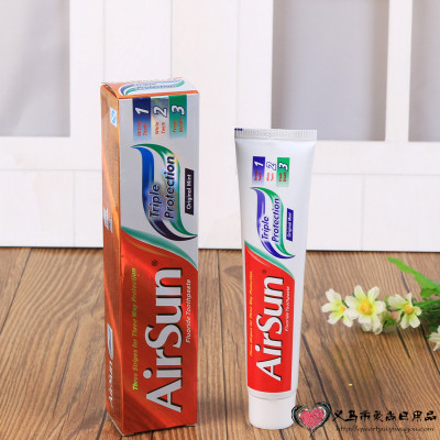 Direct manufacturers Airsun three times the effect of whitening toothpaste toothpaste toiletries