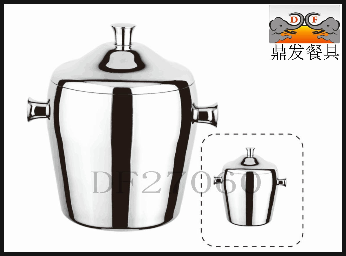 DF27060 Ding made stainless steel thick ice Red Wine grape b...