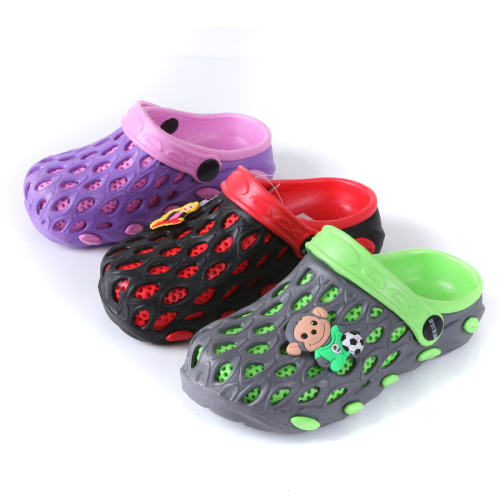 summer new fashion slippers fashionable children‘s shoes bird‘s nest fashionable hole shoes