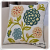 Amazon Pure Cotton Embroidery Pillow Ethnic Style Cushion Bedside Backrest Pillow Sofa Cushion