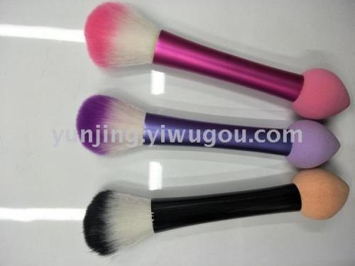Puff Brush Double-Headed Brush Blush Brush Makeup Brush Beauty Tools Puff Powder Brush