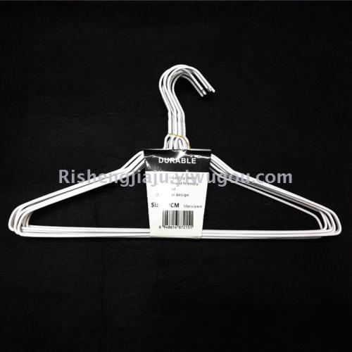multi-purpose pvc coated hanger non-slip drying iron hanger rs-5949