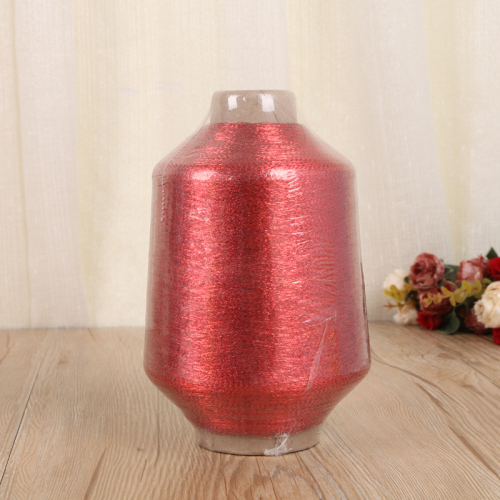 Metallic Yarn Factory Direct Sales Multi-Color Gold Wire Double-Wrapped Wire with Various Functions Metallic Yarn
