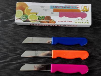 12PCS stainless steel manufacturers selling fruit knife peeler knife