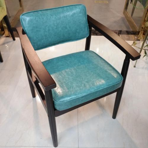 resort hotel guest room solid wood chair hotel guest room disassembly armchair european modern dining chair