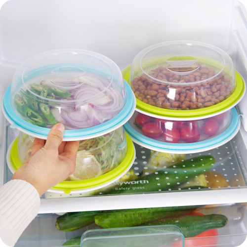 stackable refrigerator fresh-keeping cover microwave oven heating oil-proof cover bowl cover multi-purpose sealing cover