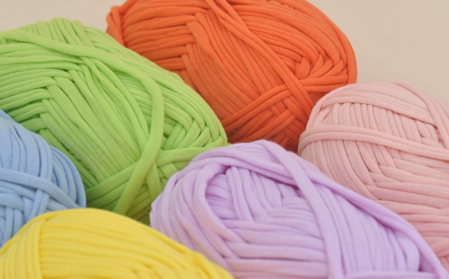 Factory Direct Sales DIY Strip Thread Hand Crocheted Line Bag Thread Floor Mat Line Can Be Customized