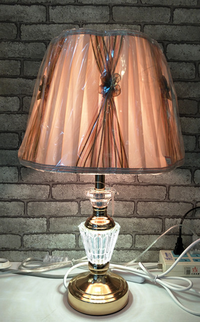 水晶落地灯卧室灯 沙发客厅灯水晶灯具婚庆落地台灯饰欧式