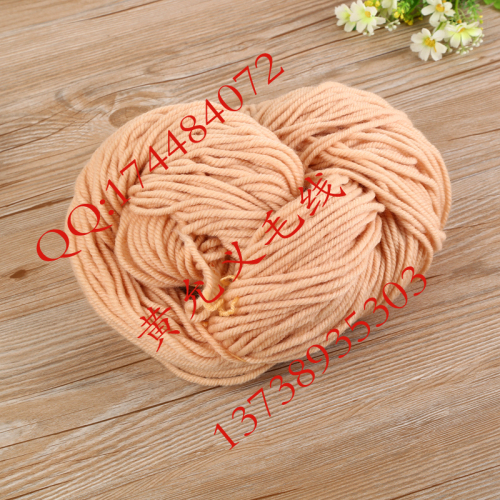 factory direct sales thi 4-strand candy color foreign trade domestic sales wool polyester wool hair ball tead
