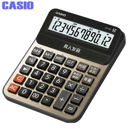 Genuine Casio Casio Gy120 for Finance Purposes Desktop Computer Voice Calculator