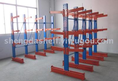 Cantilever shelf in mechanical processing and building materials supermarket shelves