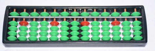 18#13 Gear Green Red Positioning Beads Children Small Abacus Plastic Color Multicolor 5 Abacus