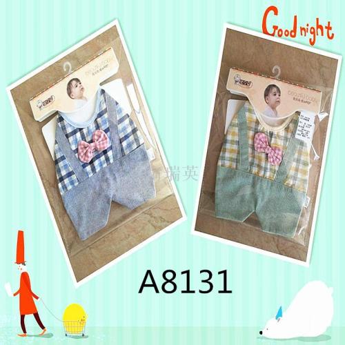 a8131 colorful pants bib children‘s saliva towel baby bib mother and child supplies rice bib