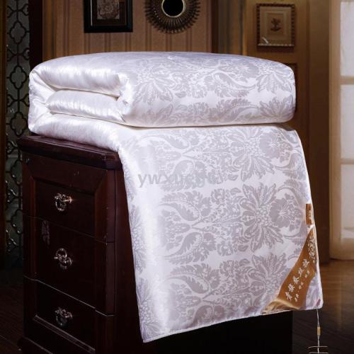 Bedding Ywxuege Tribute Satin Spider Flower Silk Quilt All Weights Are Available