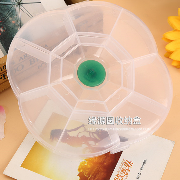 Hot new flower type plastic storage Box Jewelry Box accessor...