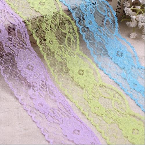 8 colors optional 5cm lace clothing accessories customized wholesale lace material
