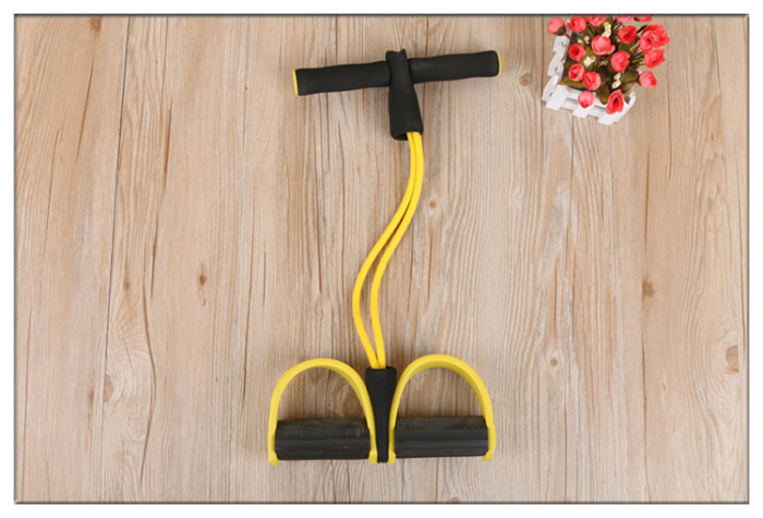 仰卧起坐拉力器脚蹬拉力绳瘦腹家用运动拉筋绳_跃海欣体育用品_义乌购