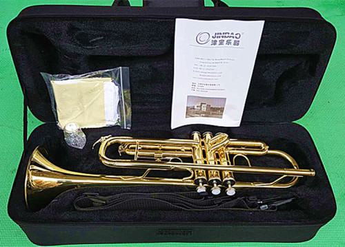 Musical Instrument Brand New Jinbao JBTR-300 Yellow Small Size with Box Small Size 