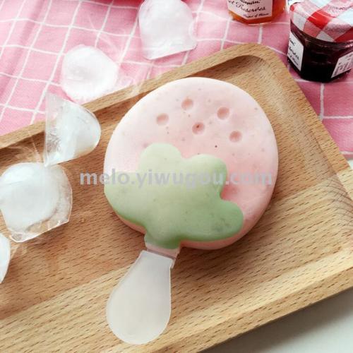 strawberry popsicle mold